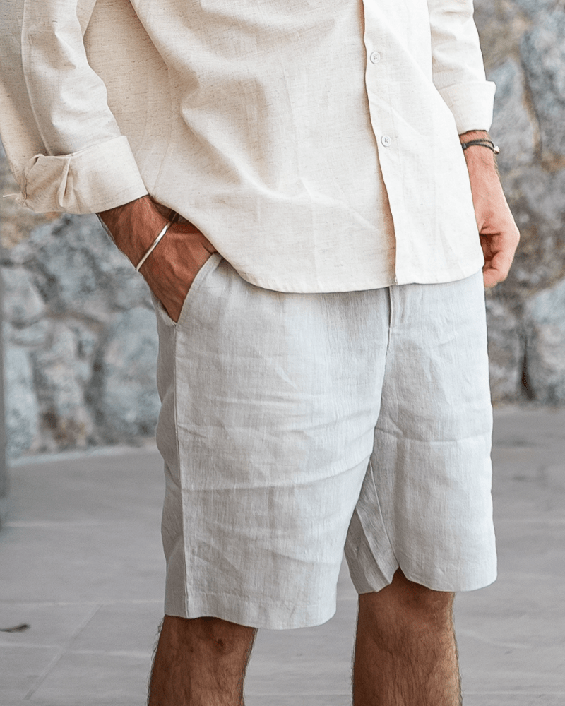 Casablanca – Premium Linen Shorts - MORVAN