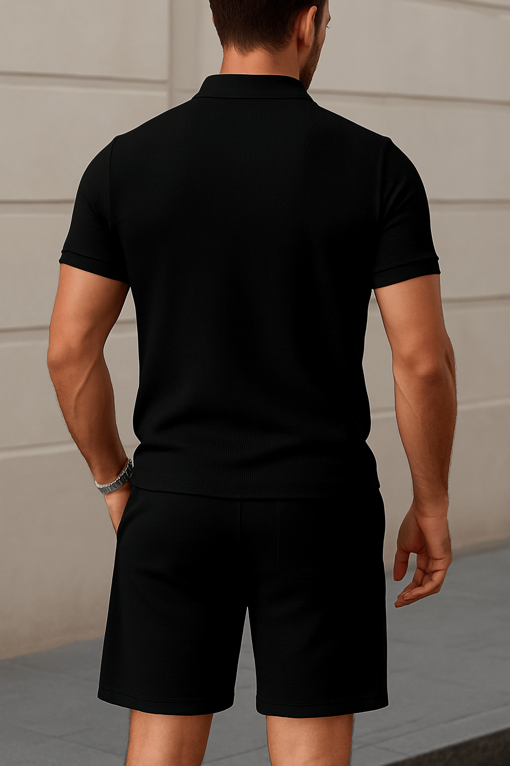 Premium Casual Set – Polo Shirt & Shorts in a 2 - Pack - MORVAN