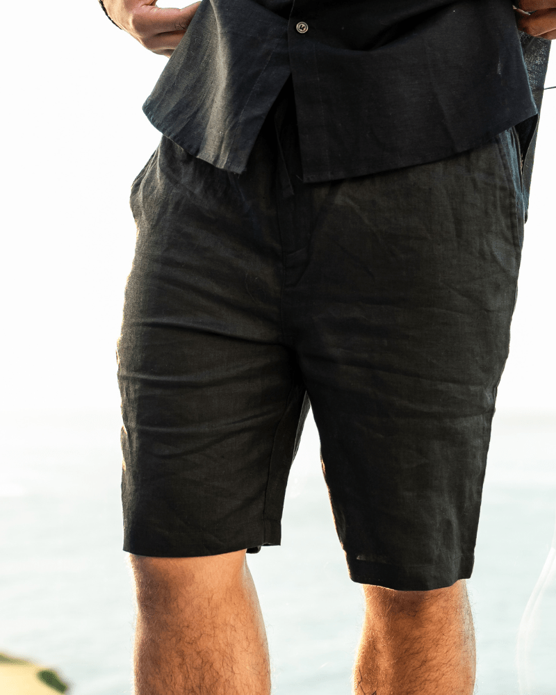 Casablanca – Premium Linen Shorts - MORVAN