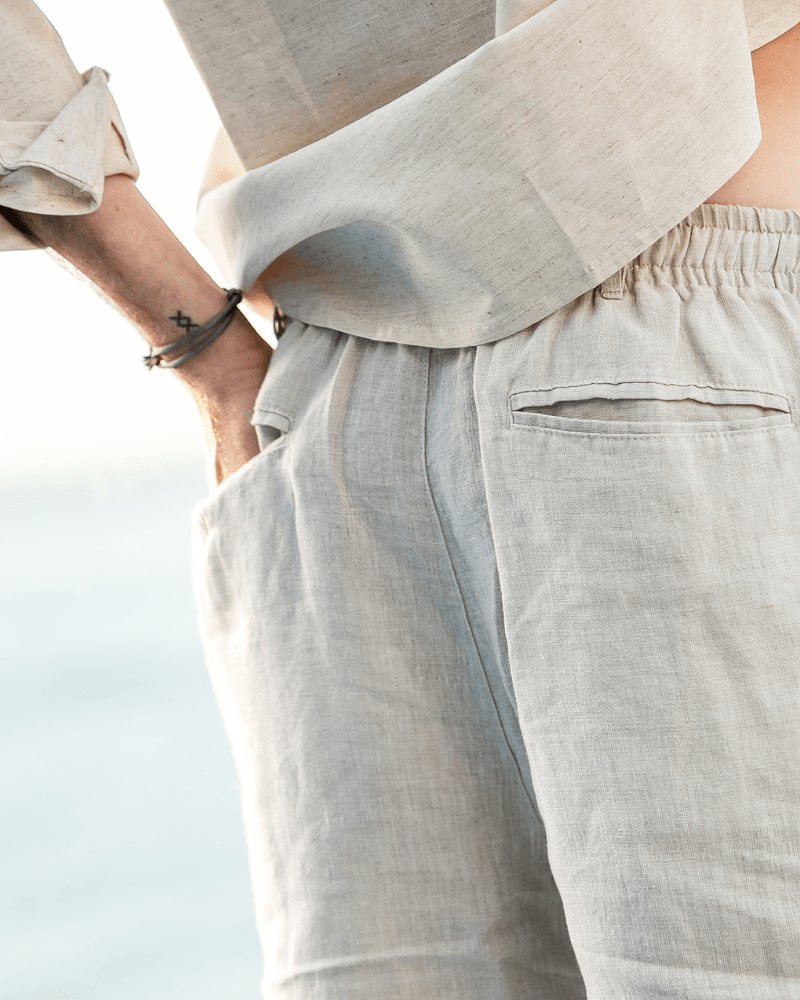 Casablanca – Premium Linen Shorts - MORVAN