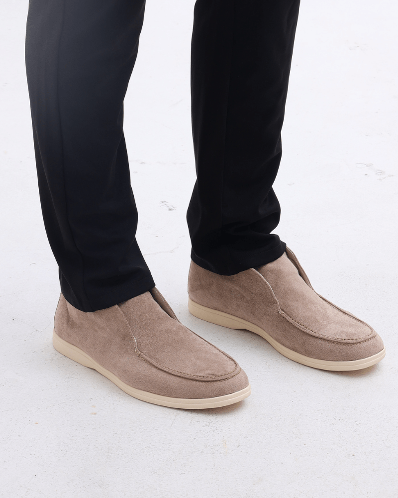 High Suede Moccasins - MORVAN