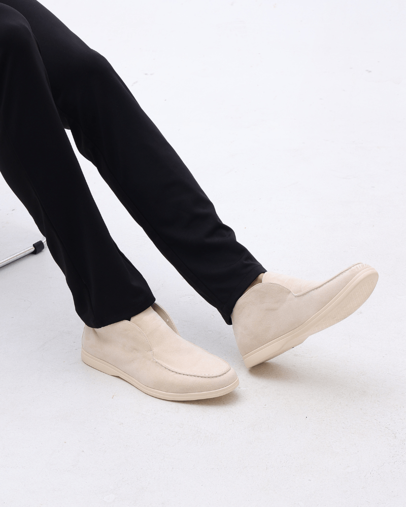 High Suede Moccasins - MORVAN