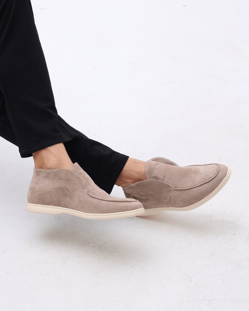 High Suede Moccasins - MORVAN