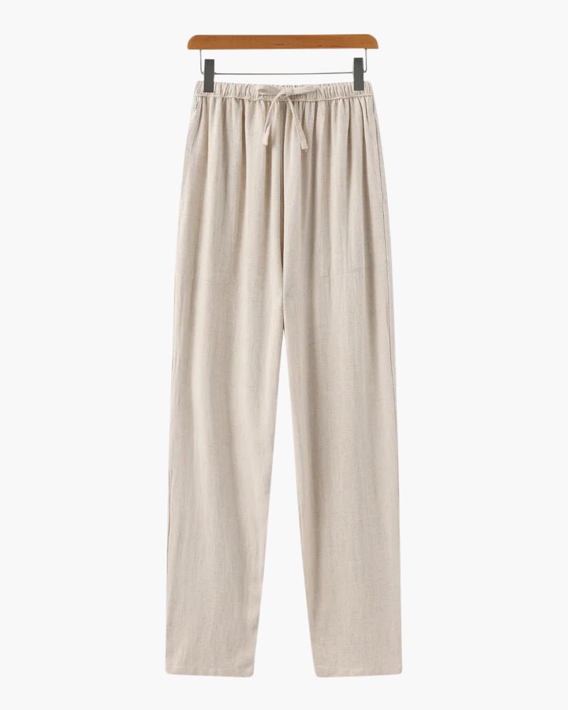 Marrakech – Linen Trousers (Slim Fit) - MORVAN