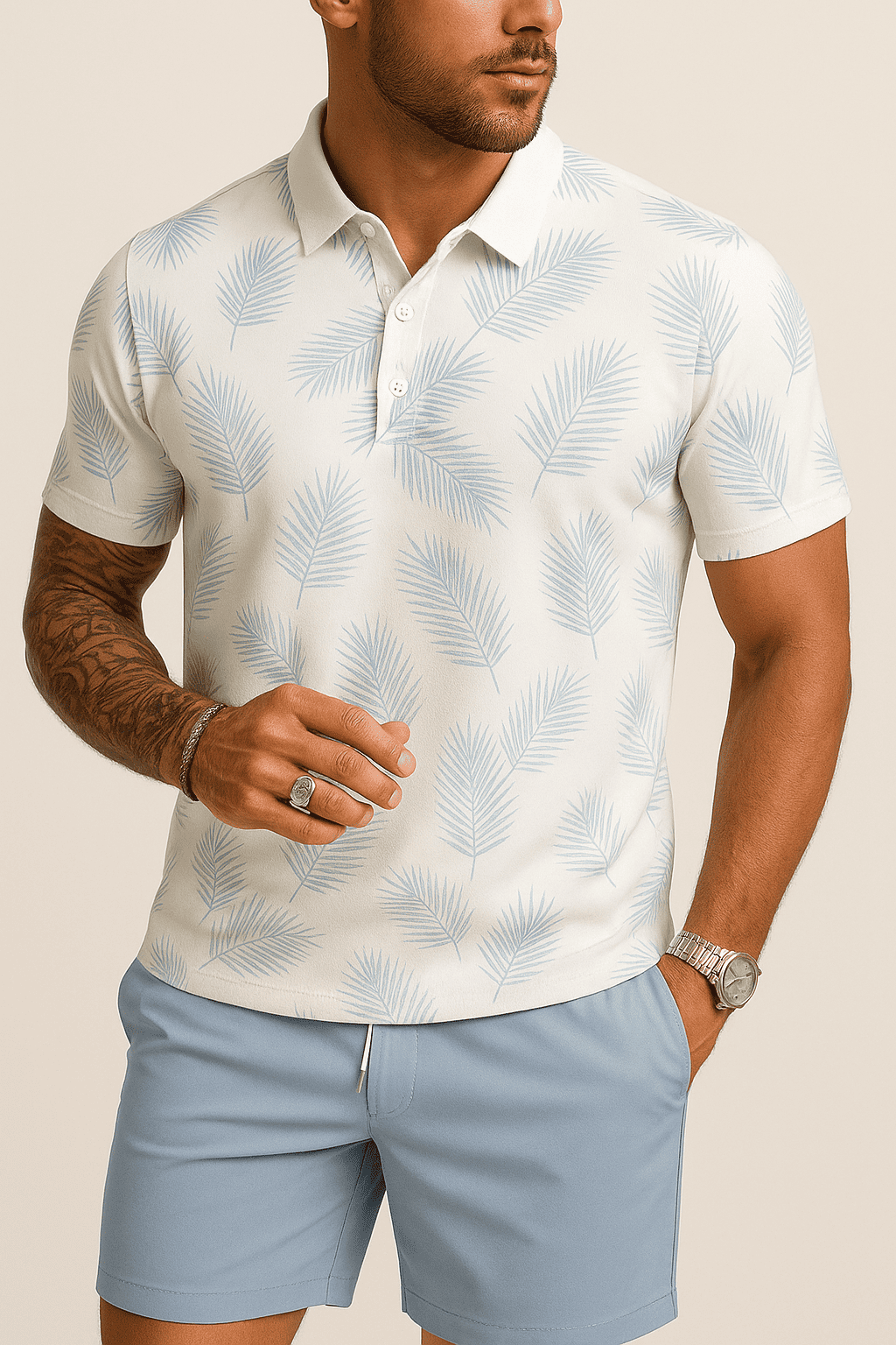 Palméno™ Two - Piece Summer Set – Elegant 2 - Piece Outfit for Men - MORVAN