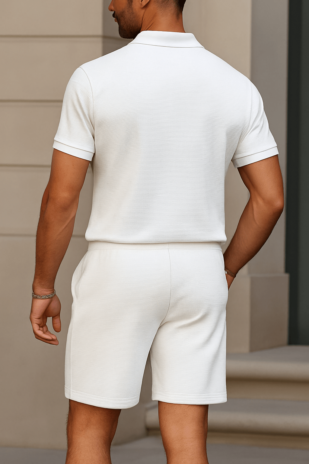 Premium Casual Set – Polo Shirt & Shorts in a 2 - Pack - MORVAN