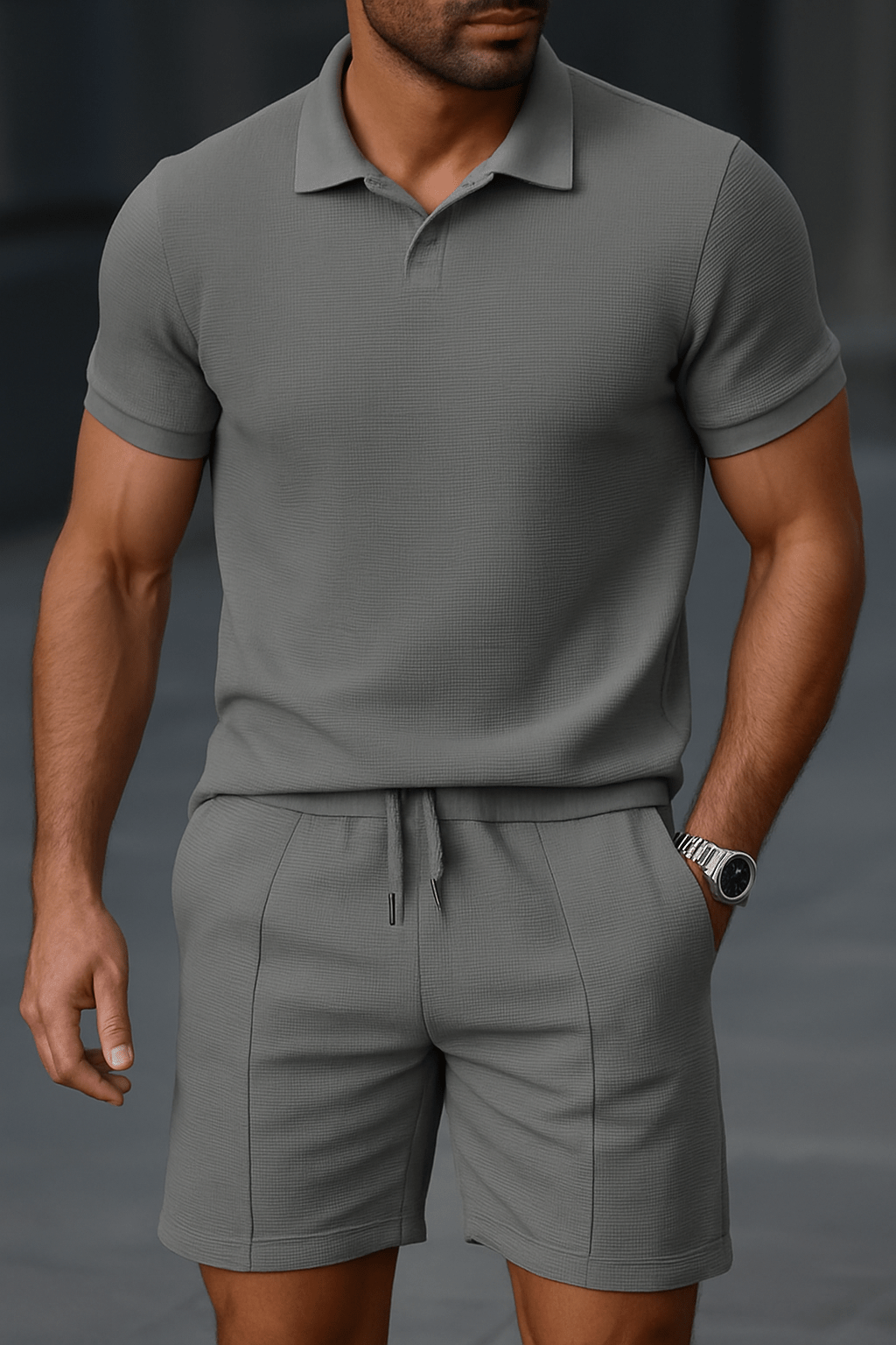 Premium Casual Set – Polo Shirt & Shorts in a 2 - Pack - MORVAN