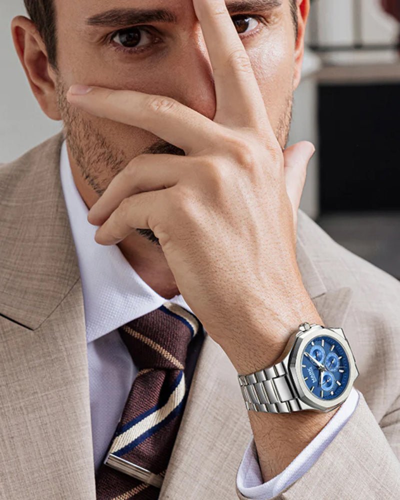 Stainless Steel Watch (Water - Resistant) - MORVAN