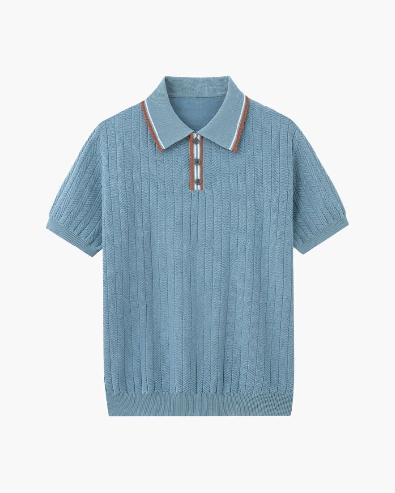The Ashford Knitted Polo - MORVAN