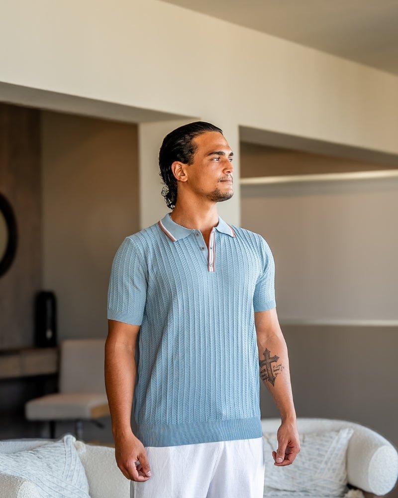 The Ashford Knitted Polo - MORVAN