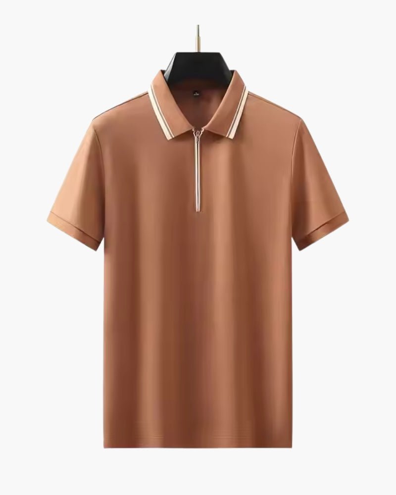 The Ridgeway Zip Polo - MORVAN