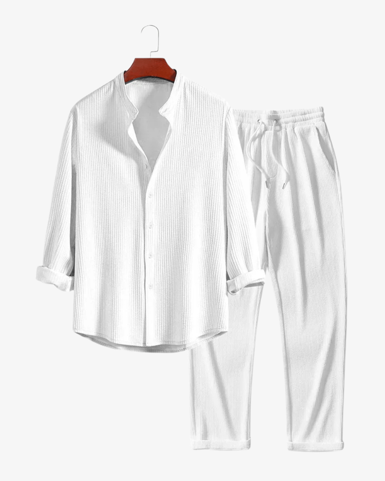 Two - Piece Men’s Set – Premium Black - MORVAN